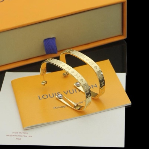 Wholesale Louis Vuitton Earrings For Women #1205536 $25.00 USD, Wholesale Quality Replica Louis Vuitton Earrings