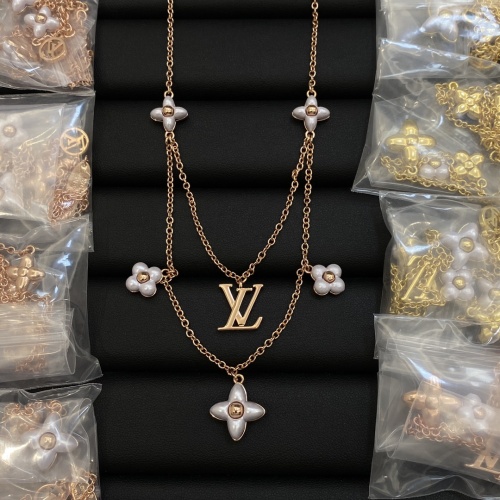 Wholesale Louis Vuitton Necklaces #1205558 $34.00 USD, Wholesale Quality Replica Louis Vuitton Necklaces