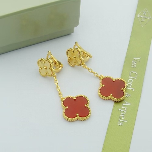 Wholesale Van Cleef &amp; Arpels Earrings For Women #1205603 $34.00 USD, Wholesale Quality Replica Van Cleef &amp; Arpels Earrings