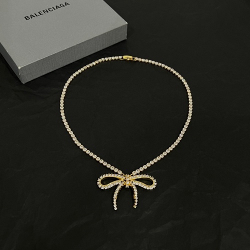 Wholesale Balenciaga Necklaces #1205608 $40.00 USD, Wholesale Quality Replica Balenciaga Necklaces