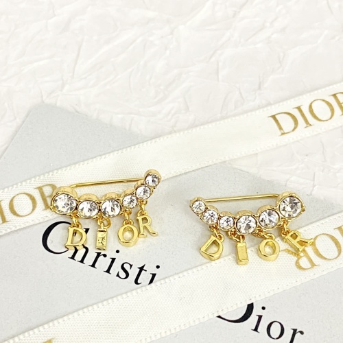 Replica Christian Dior Earrings For Women #1205628 $32.00 USD for Wholesale