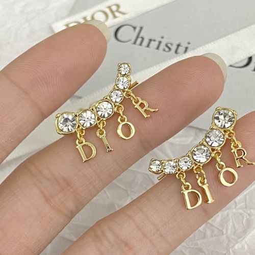 Replica Christian Dior Earrings For Women #1205628 $32.00 USD for Wholesale