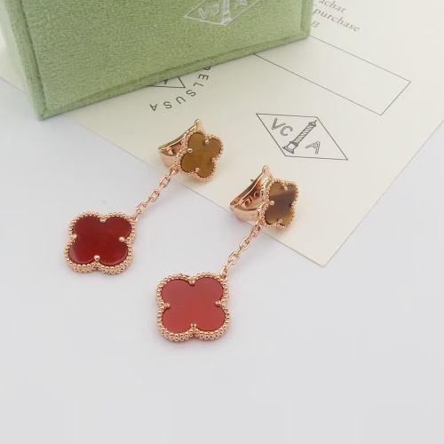 Wholesale Van Cleef &amp; Arpels Earrings For Women #1205633 $34.00 USD, Wholesale Quality Replica Van Cleef &amp; Arpels Earrings