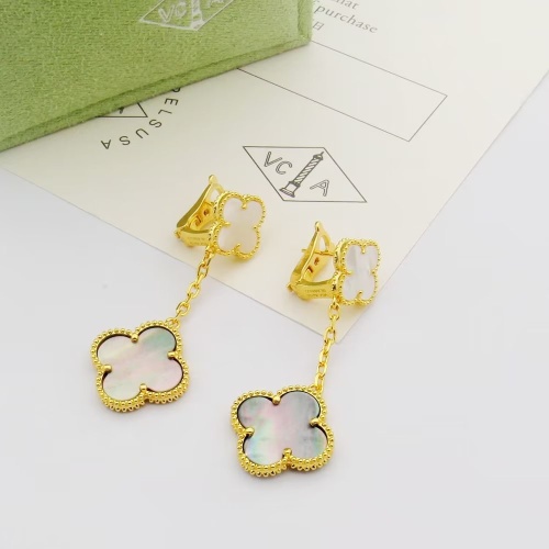 Wholesale Van Cleef &amp; Arpels Earrings For Women #1205635 $34.00 USD, Wholesale Quality Replica Van Cleef &amp; Arpels Earrings