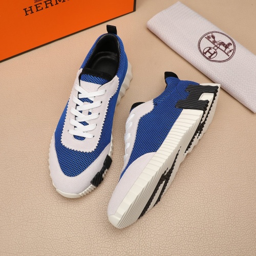 Replica Hermes Casual Shoes For Men #1205688 $80.00 USD for Wholesale