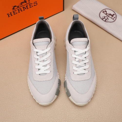 Replica Hermes Casual Shoes For Men #1205699 $80.00 USD for Wholesale