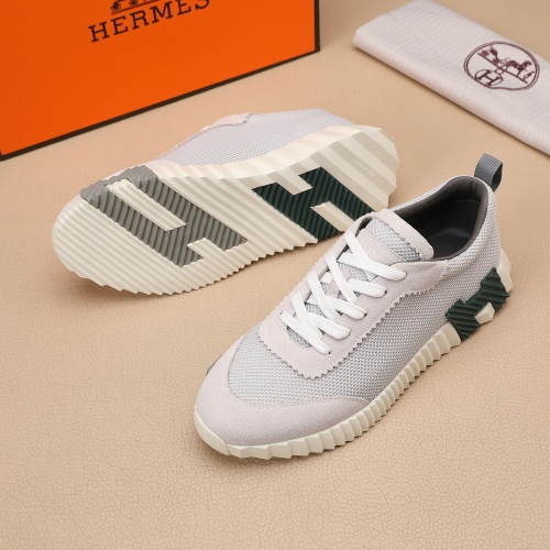 Replica Hermes Casual Shoes For Men #1205699 $80.00 USD for Wholesale