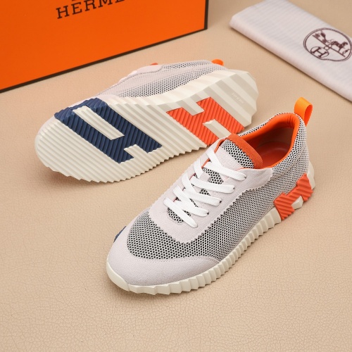 Replica Hermes Casual Shoes For Men #1205701 $80.00 USD for Wholesale