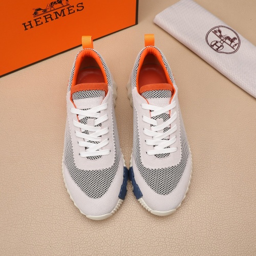 Replica Hermes Casual Shoes For Men #1205701 $80.00 USD for Wholesale