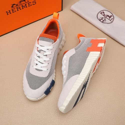 Replica Hermes Casual Shoes For Men #1205701 $80.00 USD for Wholesale