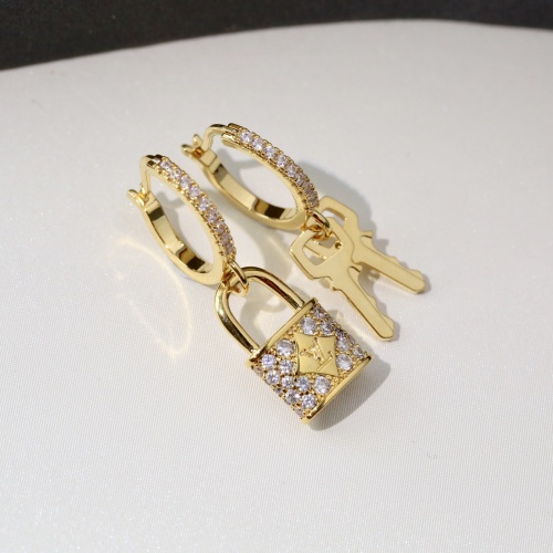 Wholesale Louis Vuitton Earrings For Women #1205721 $29.00 USD, Wholesale Quality Replica Louis Vuitton Earrings