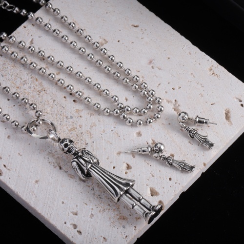 Wholesale Chrome Hearts Jewelry Set #1205784 $56.00 USD, Wholesale Quality Replica Chrome Hearts Jewelry Set