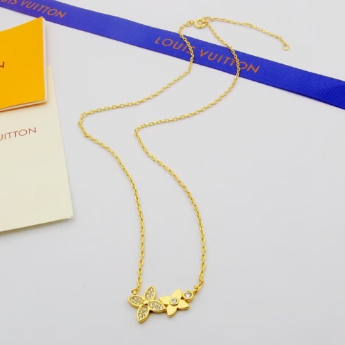 Wholesale Louis Vuitton Necklaces #1205818 $25.00 USD, Wholesale Quality Replica Louis Vuitton Necklaces