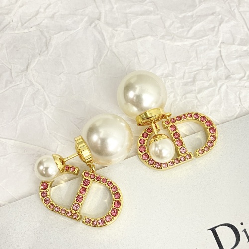 Replica Christian Dior Earrings For Women #1205820 $32.00 USD for Wholesale