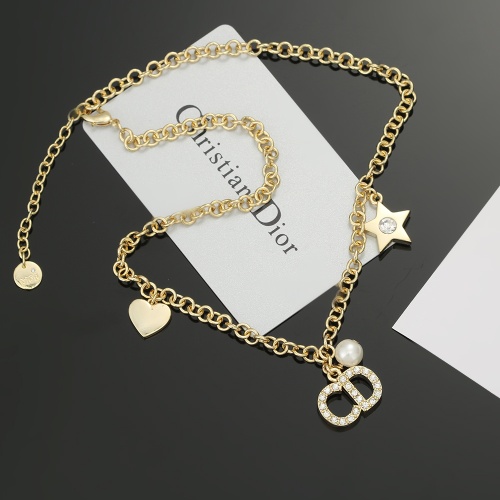 Replica Christian Dior Necklaces #1205863 $27.00 USD for Wholesale