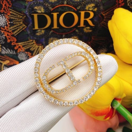 Replica Christian Dior Brooches For Women #1205876 $29.00 USD for Wholesale