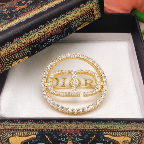 Replica Christian Dior Brooches For Women #1205876 $29.00 USD for Wholesale