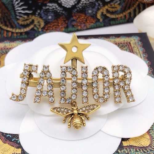 Wholesale Christian Dior Brooches For Women #1205877 $29.00 USD, Wholesale Quality Replica Christian Dior Brooches