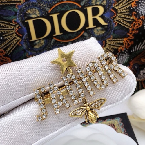 Replica Christian Dior Brooches For Women #1205877 $29.00 USD for Wholesale