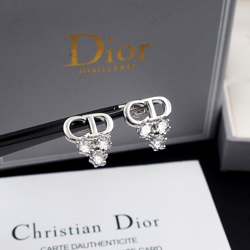 Replica Christian Dior Earrings For Women #1205954 $25.00 USD for Wholesale