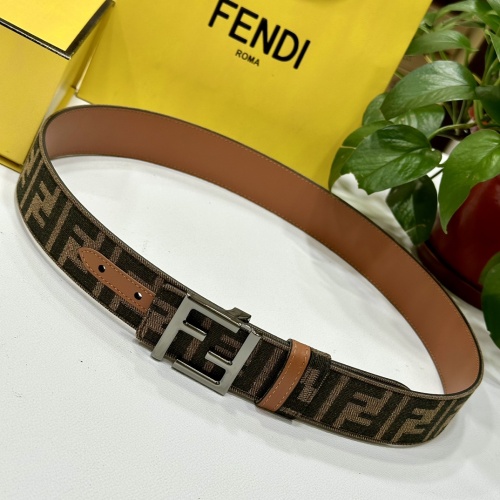 Replica Fendi AAA Quality Belts For Men #1206333 $64.00 USD for Wholesale