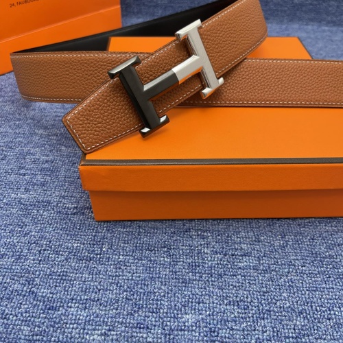 Replica Hermes AAA Quality Belts For Men #1206445 $56.00 USD for Wholesale