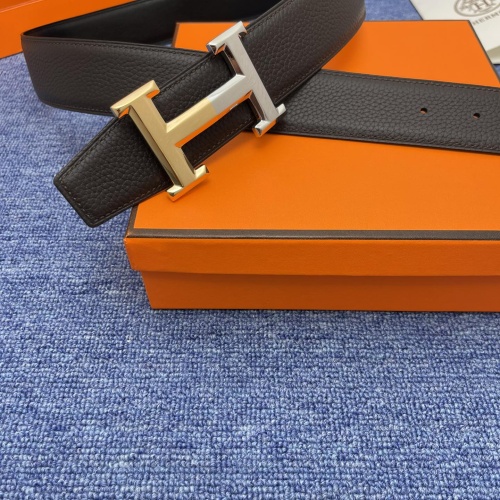 Replica Hermes AAA Quality Belts For Men #1206446 $56.00 USD for Wholesale