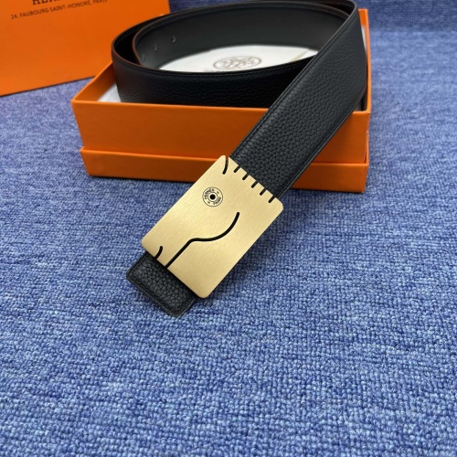 Replica Hermes AAA Quality Belts For Men #1206447 $56.00 USD for Wholesale