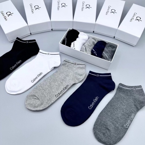 Replica Calvin Klein CK Socks For Men #1206549 $29.00 USD for Wholesale