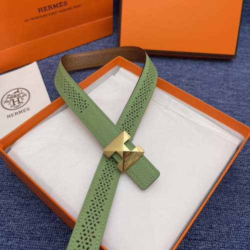 Replica Hermes AAA Quality Belts For Women #1206663 $64.00 USD for Wholesale