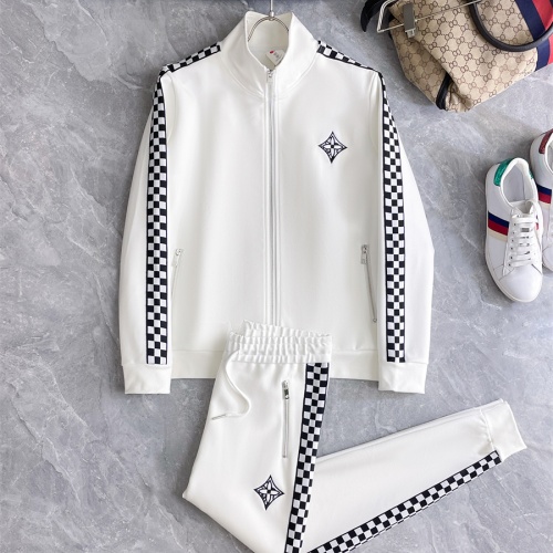 Wholesale Louis Vuitton LV Tracksuits Long Sleeved For Men #1207088 $82.00 USD, Wholesale Quality Replica Louis Vuitton LV Tracksuits