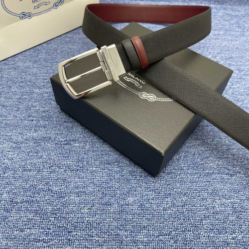 Replica Prada AAA Quality Belts For Men #1207121 $56.00 USD for Wholesale