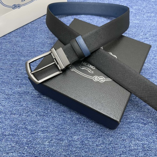 Replica Prada AAA Quality Belts For Men #1207122 $56.00 USD for Wholesale