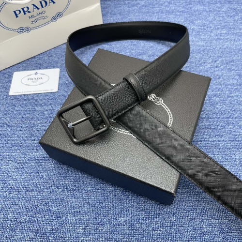 Replica Prada AAA Quality Belts For Men #1207124 $56.00 USD for Wholesale