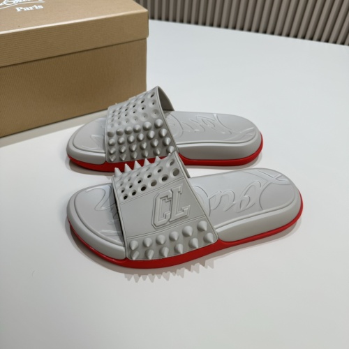 Wholesale Christian Louboutin CL Slippers For Men #1207306 $60.00 USD, Wholesale Quality Replica Christian Louboutin CL Slippers