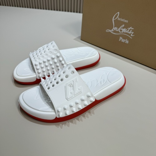 Wholesale Christian Louboutin CL Slippers For Men #1207312 $60.00 USD, Wholesale Quality Replica Christian Louboutin CL Slippers