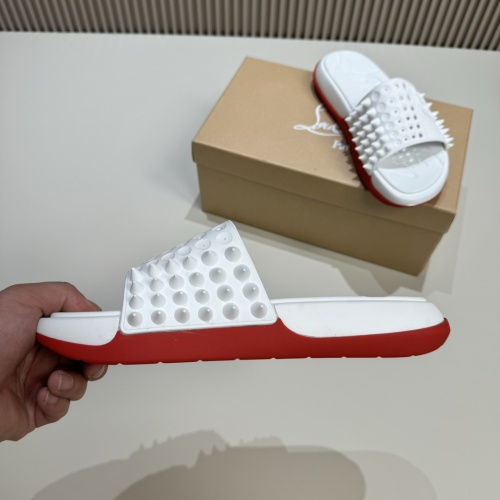 Replica Christian Louboutin CL Slippers For Men #1207312 $60.00 USD for Wholesale