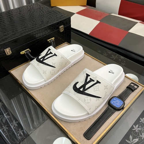 Replica Louis Vuitton Slippers For Men #1207320 $48.00 USD for Wholesale