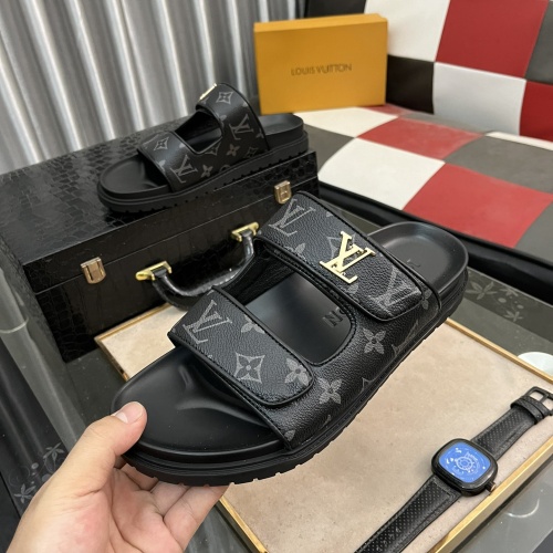 Replica Louis Vuitton Slippers For Men #1207347 $56.00 USD for Wholesale