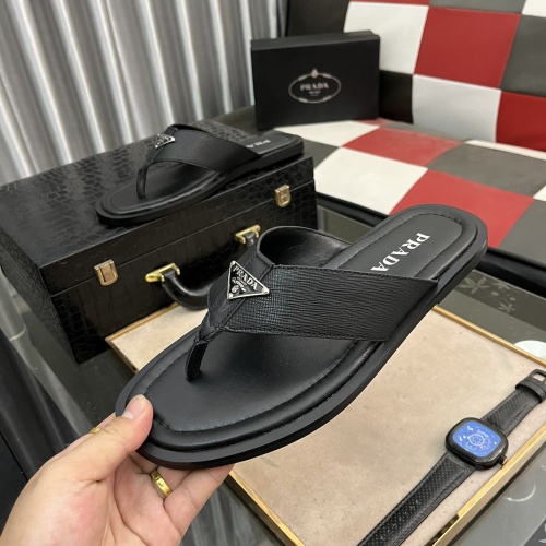 Replica Prada Slippers For Men #1207349 $48.00 USD for Wholesale