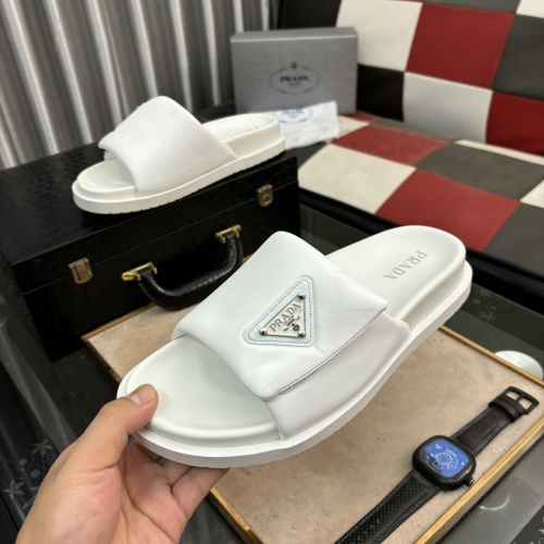 Replica Prada Slippers For Men #1207373 $56.00 USD for Wholesale