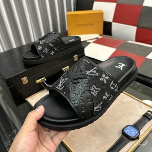 Replica Louis Vuitton Slippers For Men #1207377 $56.00 USD for Wholesale