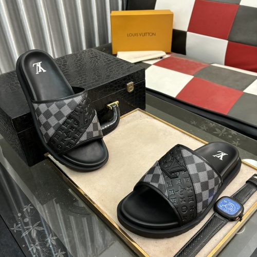 Replica Louis Vuitton Slippers For Men #1207381 $56.00 USD for Wholesale