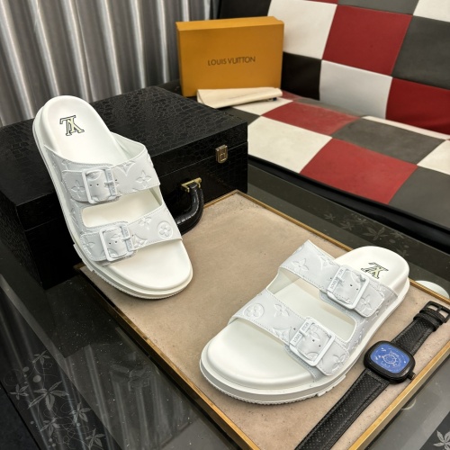 Replica Louis Vuitton Slippers For Men #1207414 $68.00 USD for Wholesale