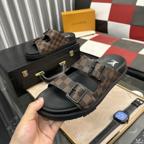 Replica Louis Vuitton Slippers For Men #1207431 $68.00 USD for Wholesale