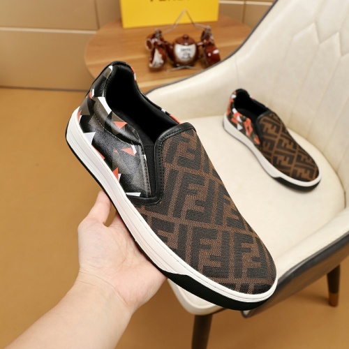 Replica Fendi Casual Shoes For Men #1207486 $64.00 USD for Wholesale