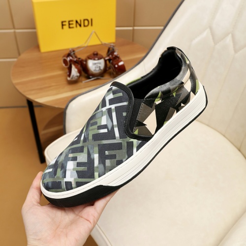 Replica Fendi Casual Shoes For Men #1207487 $64.00 USD for Wholesale