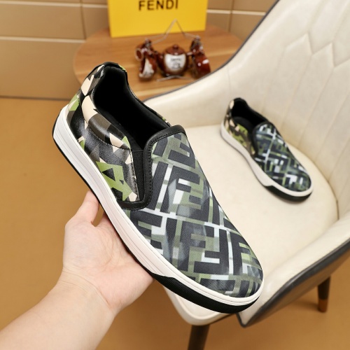 Replica Fendi Casual Shoes For Men #1207487 $64.00 USD for Wholesale