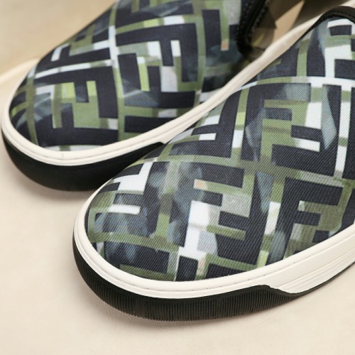 Replica Fendi Casual Shoes For Men #1207487 $64.00 USD for Wholesale