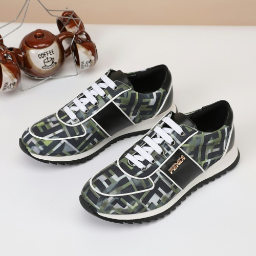 Wholesale Fendi Casual Shoes For Men #1207488 $72.00 USD, Wholesale Quality Replica Fendi Casual Shoes